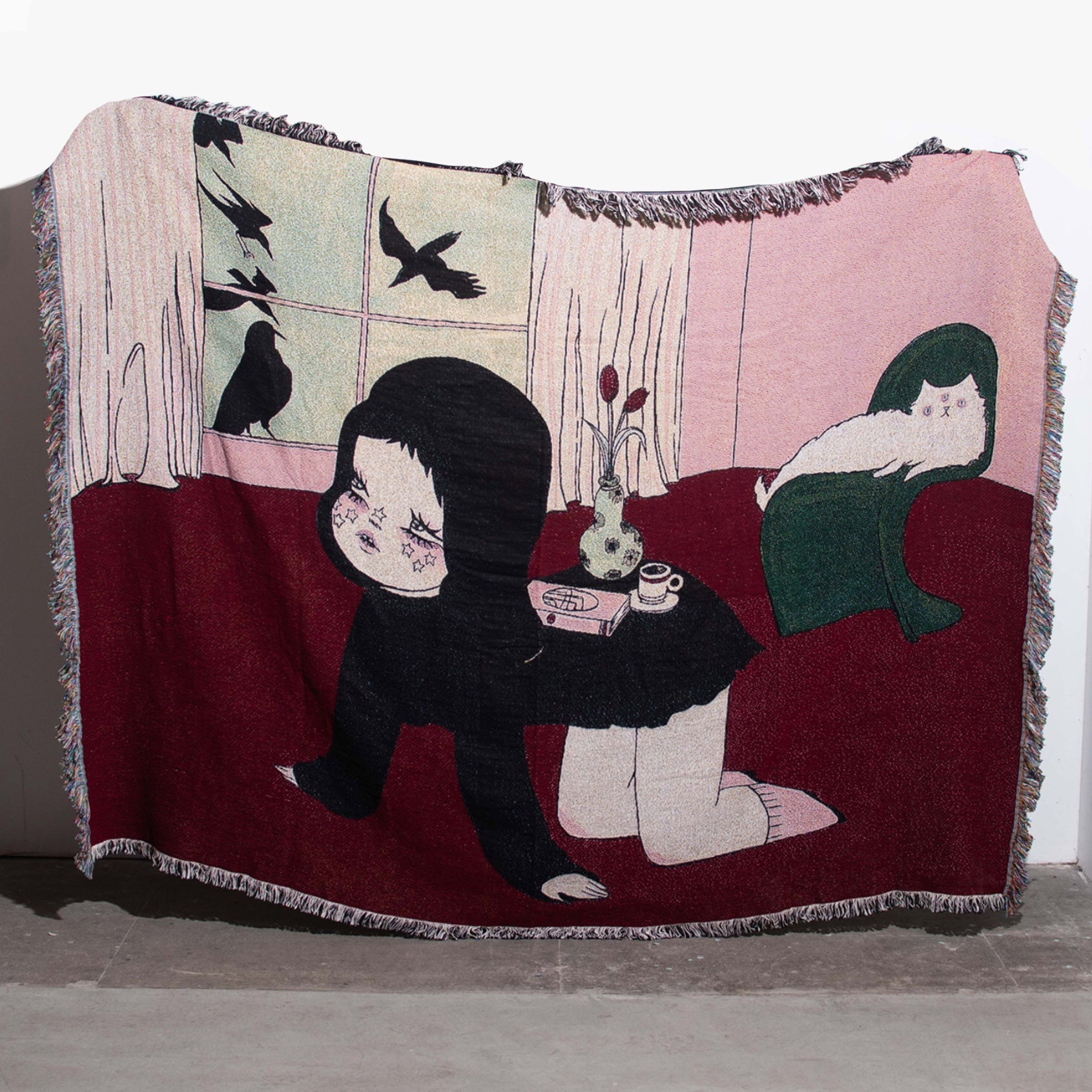 The Guilt of Grace Woven Blanket