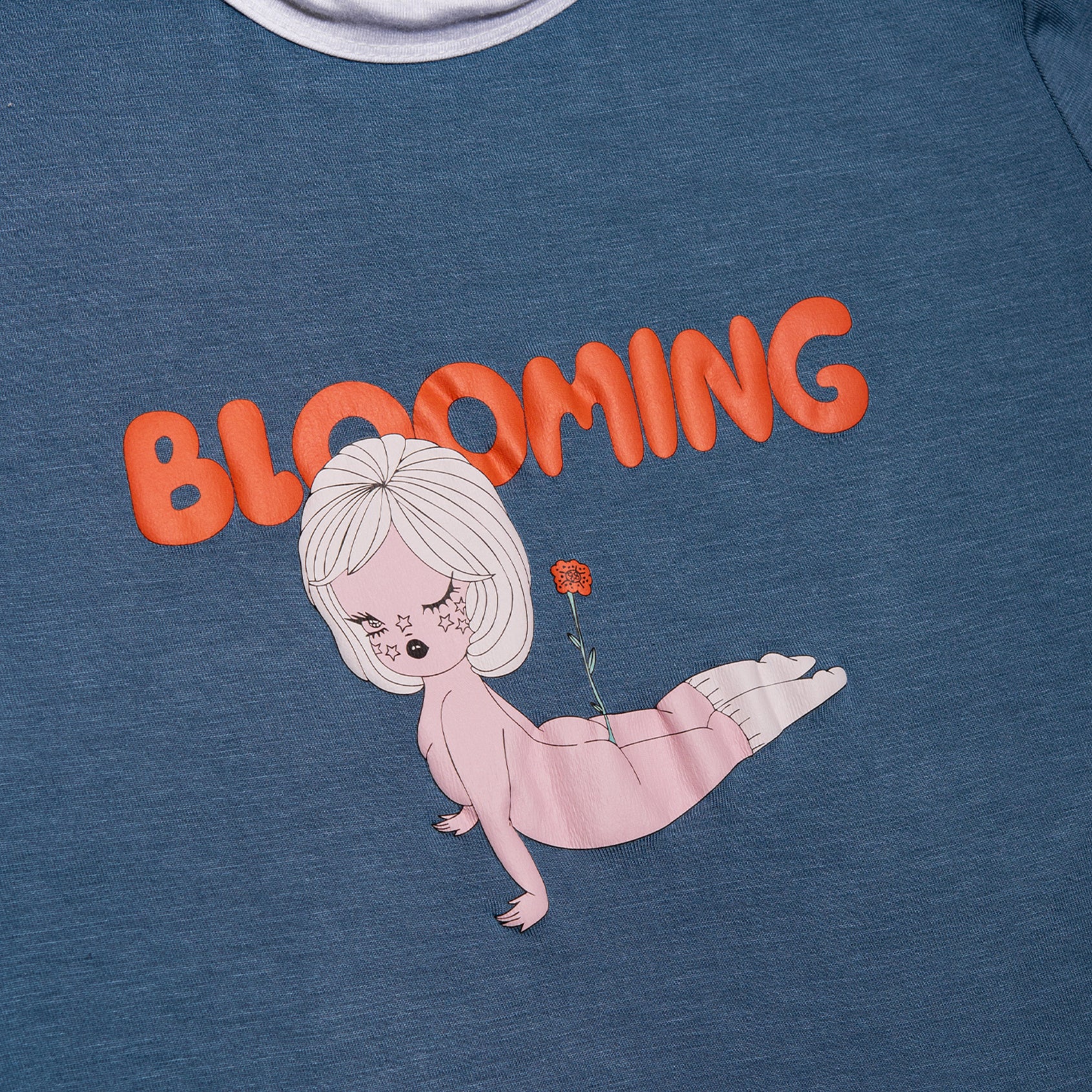 Blooming Ringer Tee