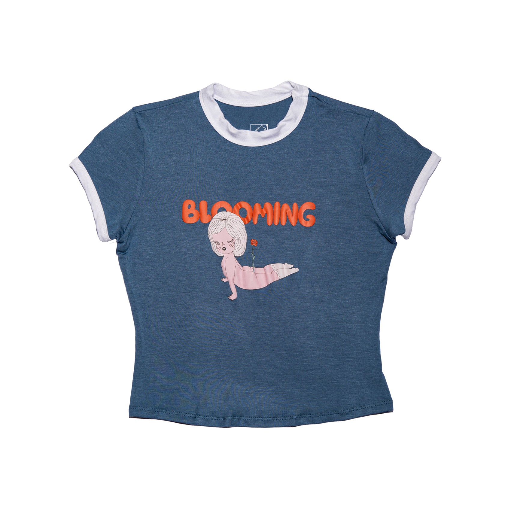 Blooming Ringer Tee