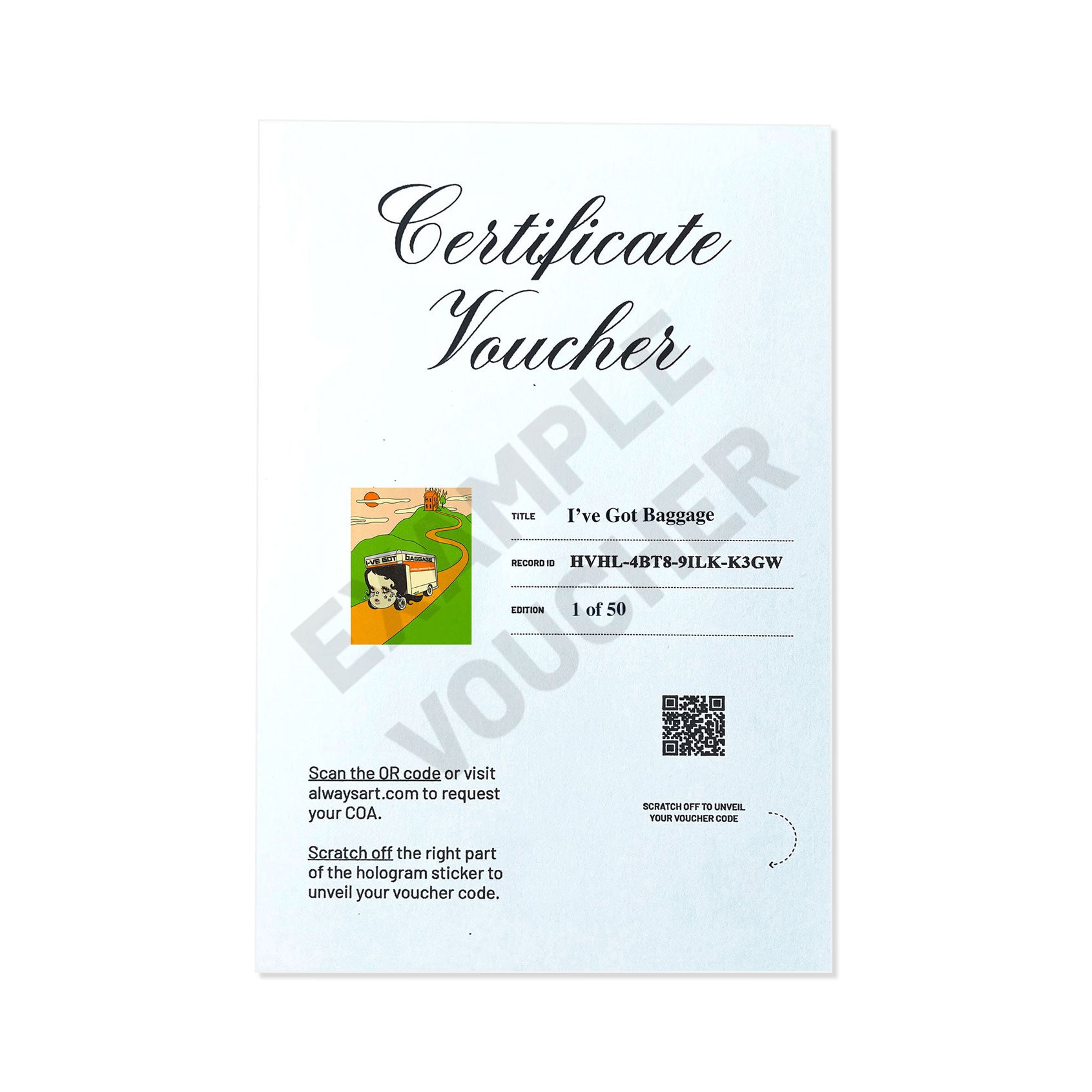 I've Got Baggage Print