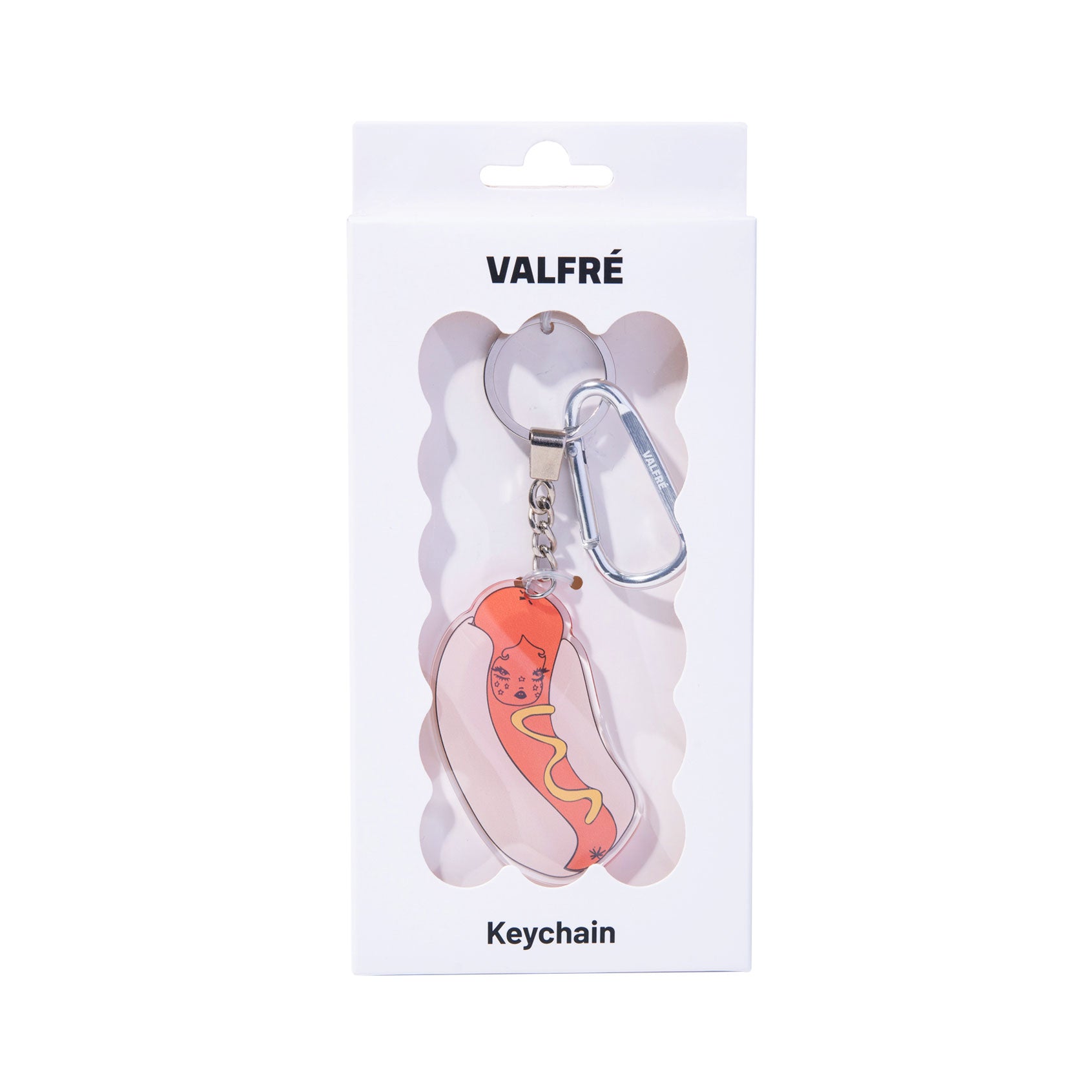 Hawt Dog Acrylic Keychain