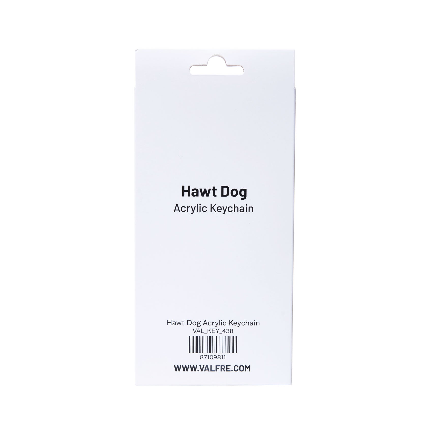 Hawt Dog Acrylic Keychain