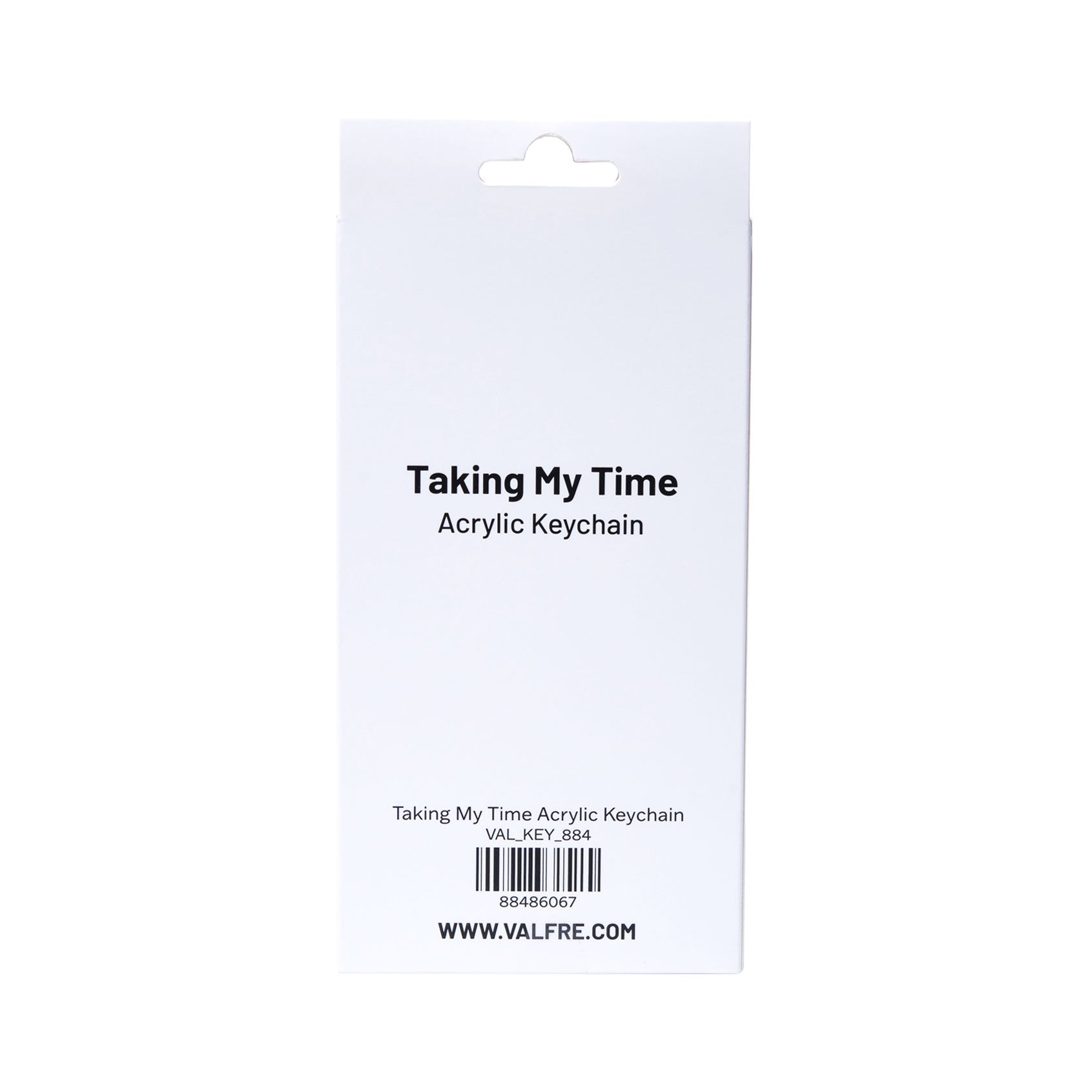 Taking My Time Acrylic Keychain