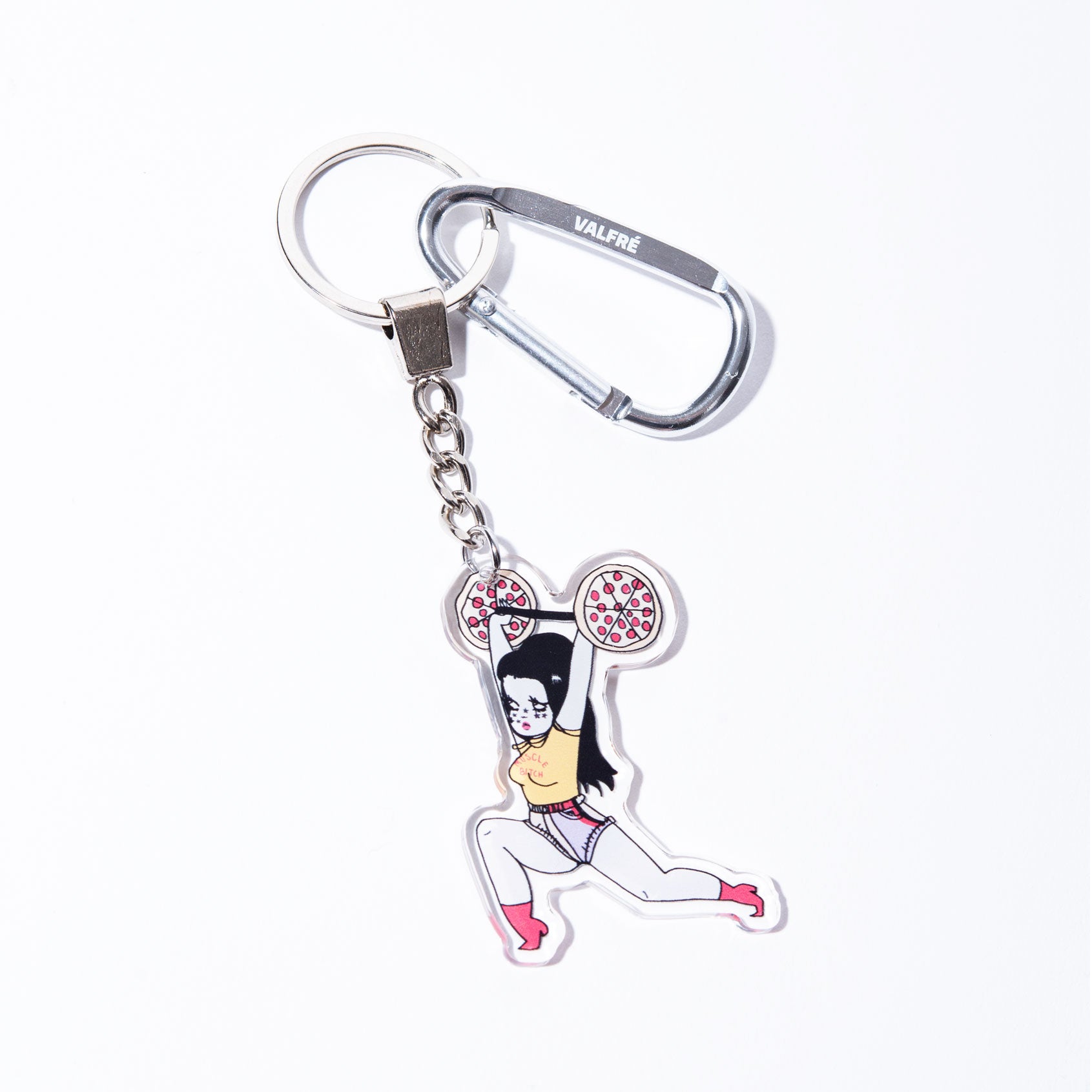 Muscle Bitch Acrylic Keychain