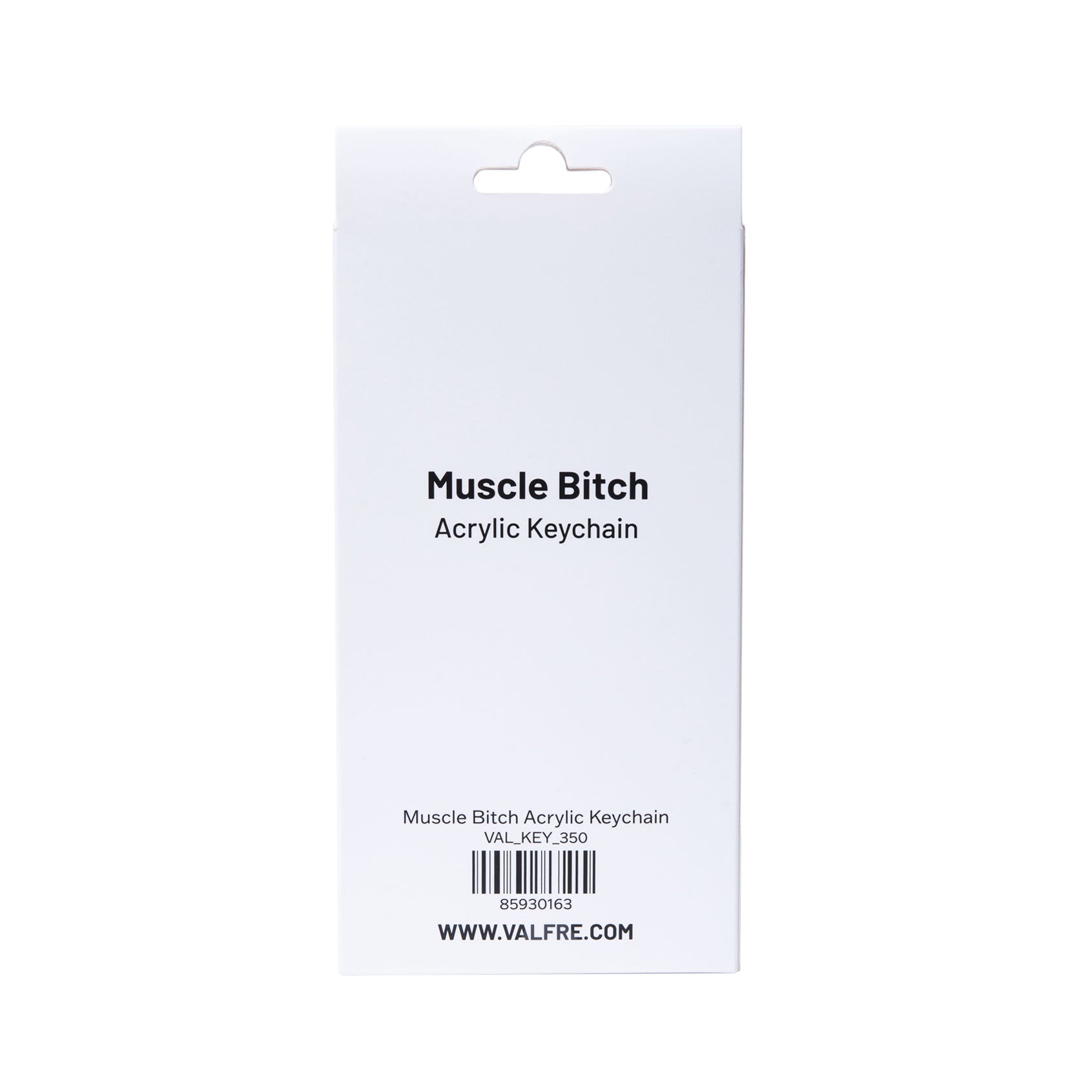 Muscle Bitch Acrylic Keychain