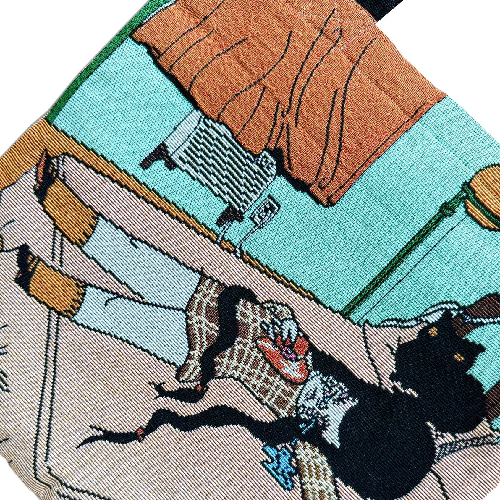 The Blues Woven Tote